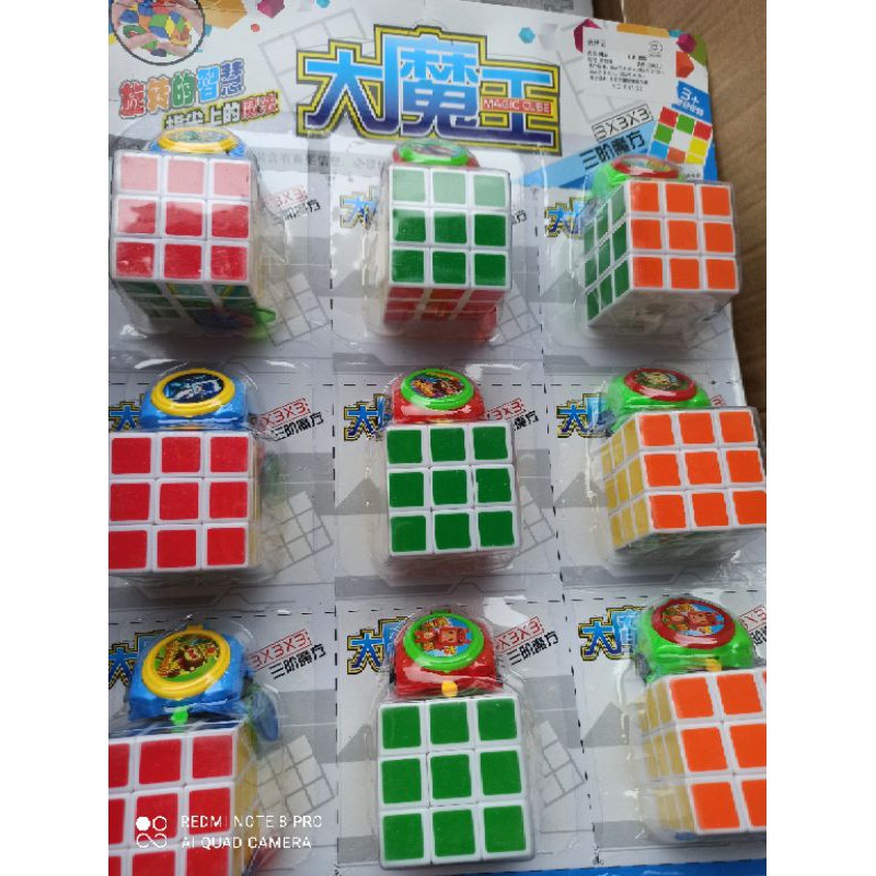 bảng rubich tặng đồ chơi đông hố siêu đẹp của bé.9 con