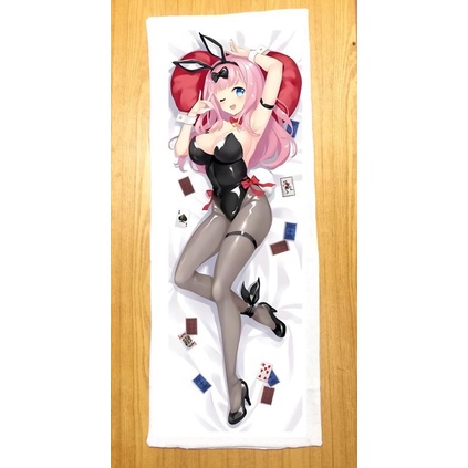 Gối ngủ anime Love is war dài 40cm x 1m / Gối ôm dài Love is war