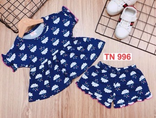 Set 5 bộ bèo bé gái chỉ 200k
