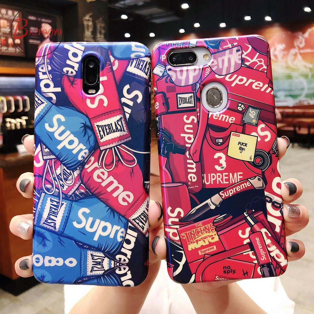 Ốp điện thoại nhựa Supreme độc đáo cho Samsung Note 8 9 S8 S9 S10 Plus S10E