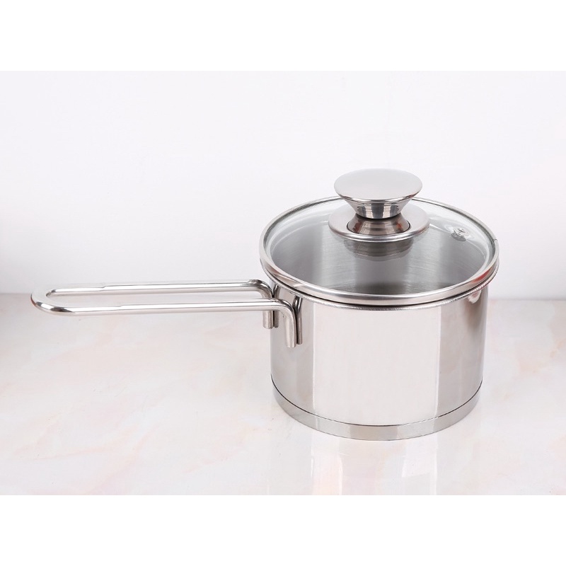 Nồi nấu cháo, quánh quấy bột cho em inox 3 đáy FIVESTAR LOẠI 1 chính hãng