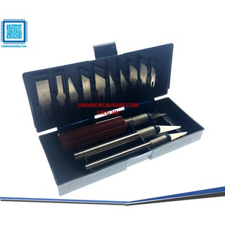 Bộ dao khắc, trổ điêu khắc 13 chi tiết
