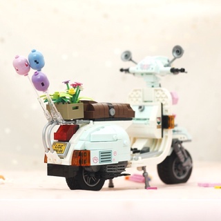 MÔ HÌNH LẮP RÁP LEGO XE MÁY VESPA MINI