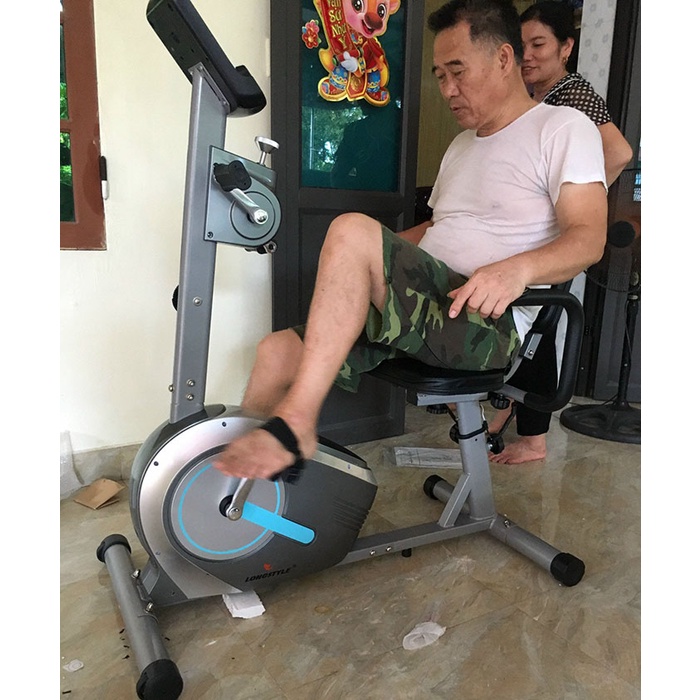 [Tặng bàn lăn chân gỗ] XE ĐẠP PHỤC HỒI CHỨC NĂNG BC-51053  Xe đạp tập xương khớp cho người già - người bị tai biến