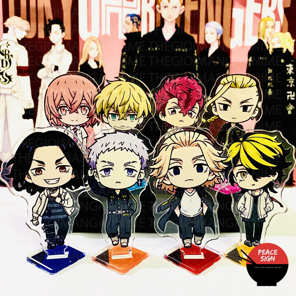 (Mini) Standee nhân vật TOKYO REVENGERS Kịch Trường Của Takemichi tượng acrylic anime chibi trang trí trưng bày xinh xắn