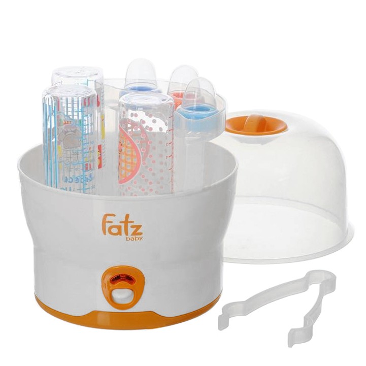 Máy tiệt trùng 6 bình sữa Fatz, Máy tiệt trùng bình hơi nước không BPA Fatzbaby FB4019SL