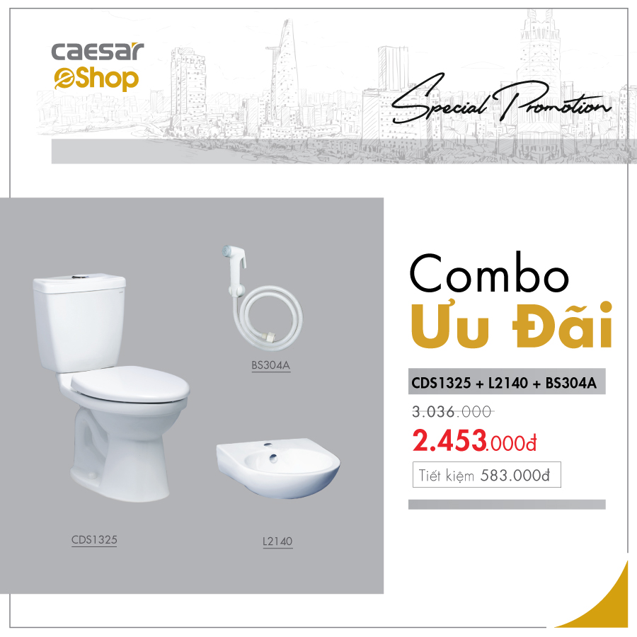 Combo sản phẩm CDS1325+L2140+BS304A