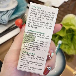 Viên xổ mỡ chất xơ củ cải ( 10viên )