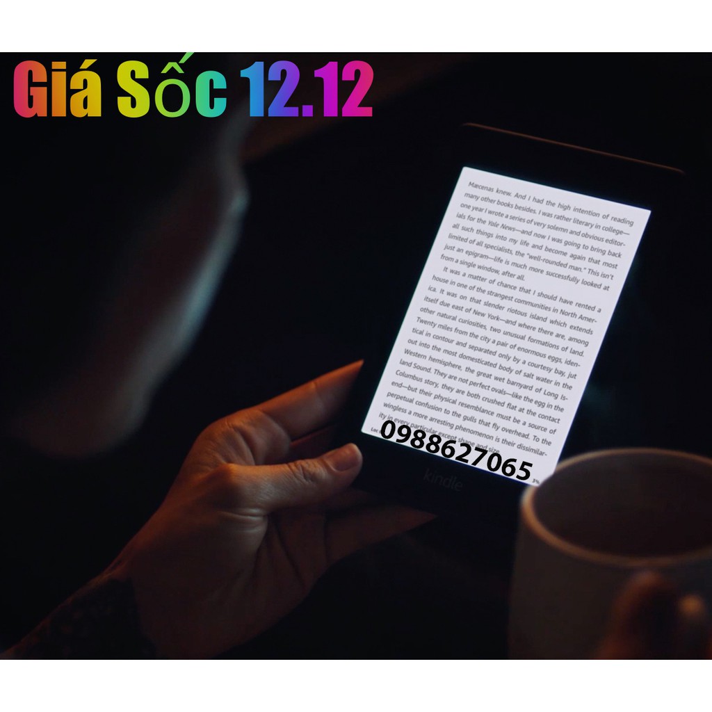 Máy đọc sách Kindle Paperwhite 10th gen 2019 - PPW gen 4 - Hàng mới nguyên seal