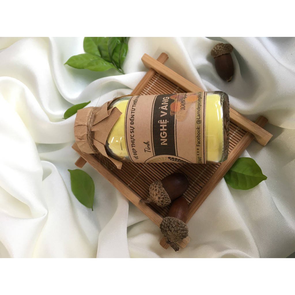 Bột Tinh Nghệ Vàng thiên nhiên đắp mặt nạ nguyên chất 100ml (70g) | BigBuy360 - bigbuy360.vn