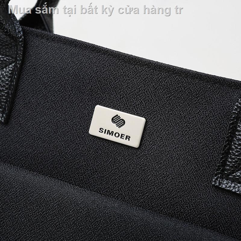 Túi máy tính 14 inch mới nhỏ công sở cặp nam xách thường suất lớn | BigBuy360 - bigbuy360.vn