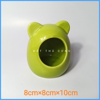 Nhà ngủ hamster chất liệu sứ dễ vệ sinh