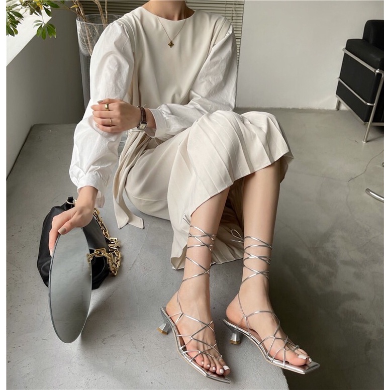 Sandal xoắn cao gót ♥️