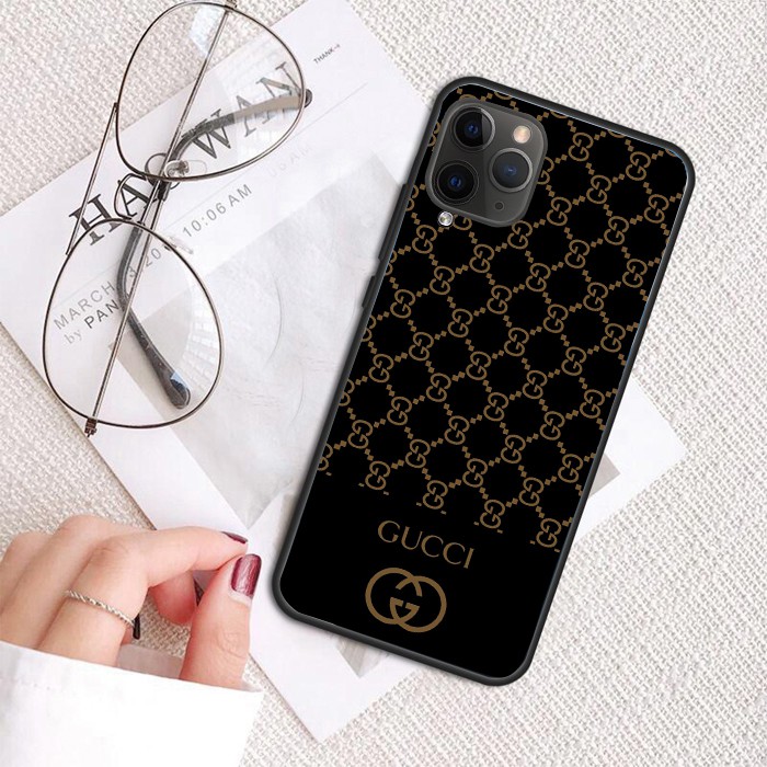 Ốp Lưng Điện Thoại Iphone In Hình Gucci,Mặt Sau Kính Cường Lực Chống Trầy Xước Ốp Lưng Gucci In Hình Sắc Nét Hot Trend