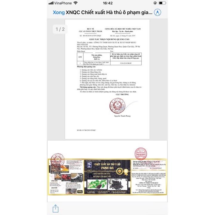 Hà thủ ô Phạm Gia gold 3+ | BigBuy360 - bigbuy360.vn