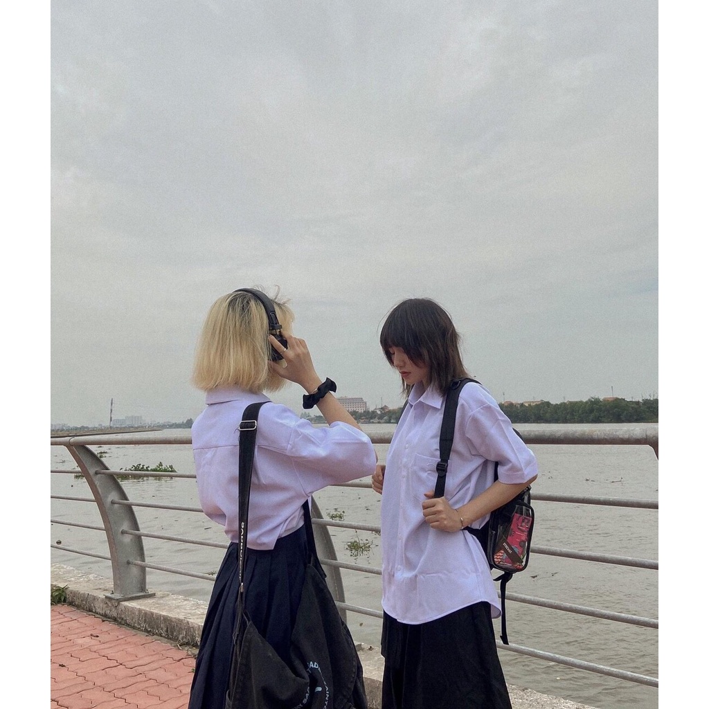 Áo Sadboiz Sơ Mi Form Thụng Dáng Rộng Tay Lỡ Hàng Đẹp Nam Nữ Unisex - Shop Zadola Fashion