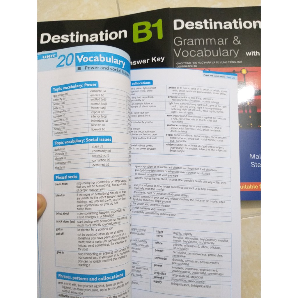 Bộ 3c - Destination B1, B2 và C1&C2 [Vocabulary and Grammar]