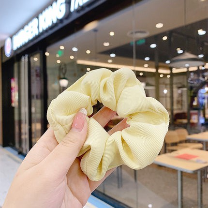 Dây buộc tóc màu sắc tùy chọn xinh xắn dành cho nữ