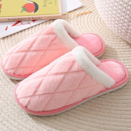 Dép Bông Đi Trong Nhà Nhiều Màu Sắc Dễ Thương Dành Cho Nữ - Dép Bông Nữ Ấm Áp Mùa Đông Trong Nhà Cao Cấp