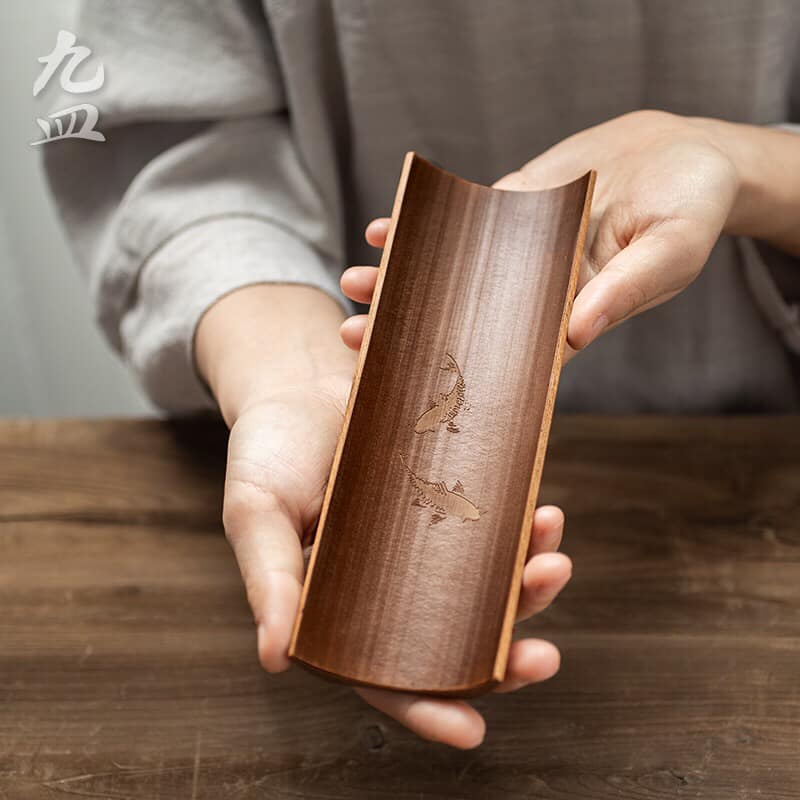 Bộ dụng cụ pha trà đạo, bộ cung nhãn tre Trúc Vân Lâu