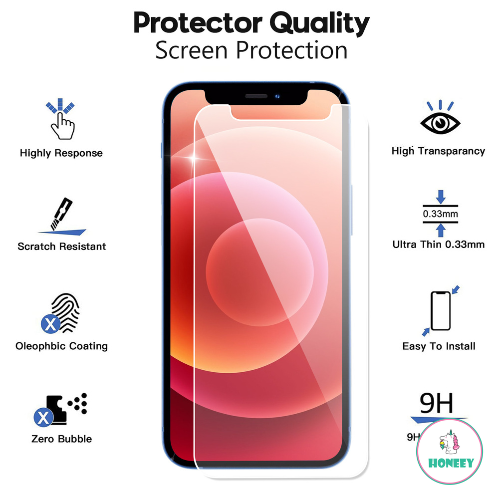 Kính cường lực bảo vệ màn hình điện thoại iPhone XS Max XR 8 7 6S Plus và phụ kiện iPhone 12 Pro Max 11 Pro