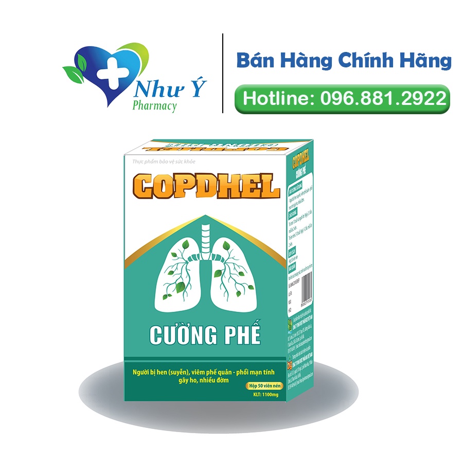 COPDHEL Cường Phế- giảm ho do hen suyễn, loãng đờm