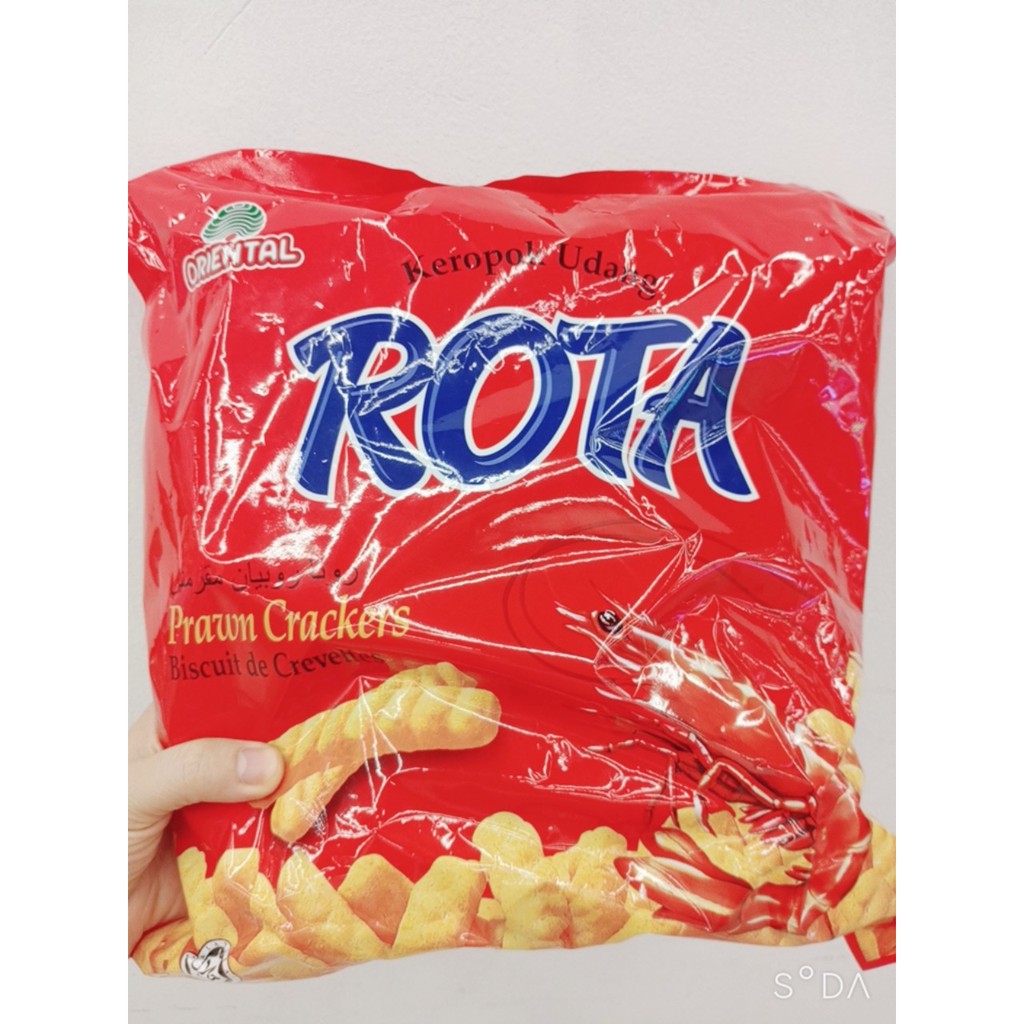 Bánh Snack tôm Rota Oriental 112G (8 Gói x 14G)