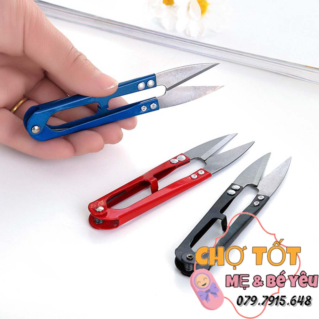 Kéo cắt chỉ,nhấp chỉ, kéo bấm (màu ngẫu nhiên)