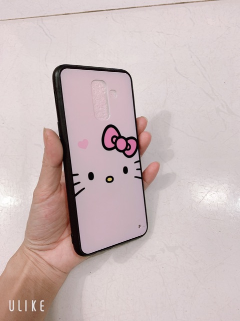 Ốp lưng sam sung A6+,A6 Plus,J8 Mèo kisty