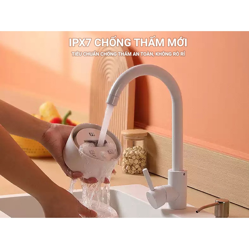 Máy khử trùng thực phẩm XIXA XP-60W nhỏ gọn tiện lợi cầm tay, máy khử độc rửa rau củ quả XIXA