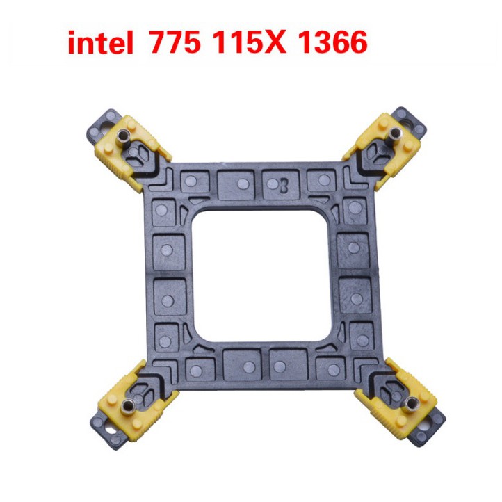 Đế bắt tản nhiệt backplate, Clip nhựa, Gông bắt tản nhiệt socket 775 115x 1366