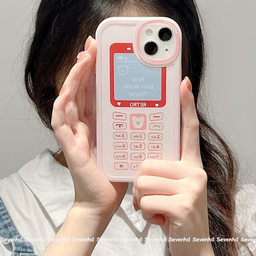 Ốp Điện Thoại Họa Tiết Nokia Doodle Dễ Thương Cho iPhone 13 12 11 Pro Max SE2020 X XR Xs Max 7 8 Plus