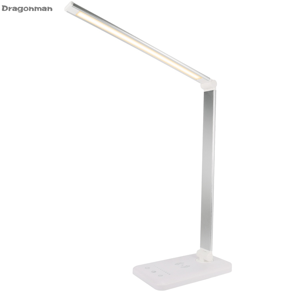 Đèn Led Để Bàn Không Dây Sạc USB 5 Chế Độ Sáng Tiện Dụng