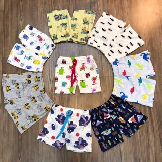 Combo 10 quần đùi bozip cho bé