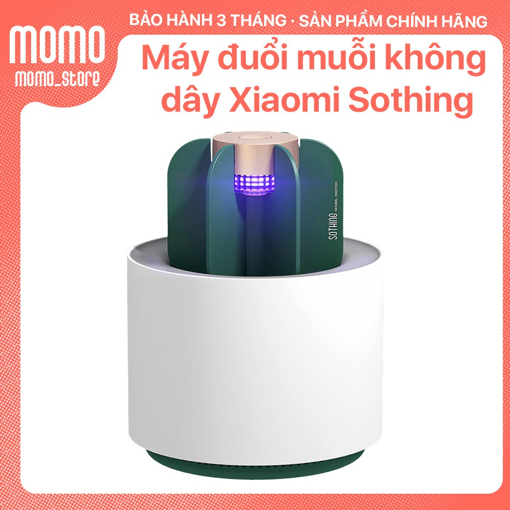 Máy đuổi muỗi không dây Xiaomi Sothing chính hãng khói mùi tiện dụng cho gia đình kèm cáp USB