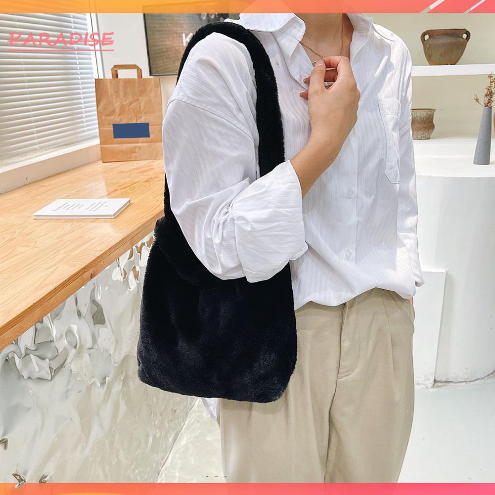 Túi Xách Đeo Vai Phủ Lông Họa Tiết Da Báo Trái Tim Thời Trang Thu Đông Dành Cho Nữ