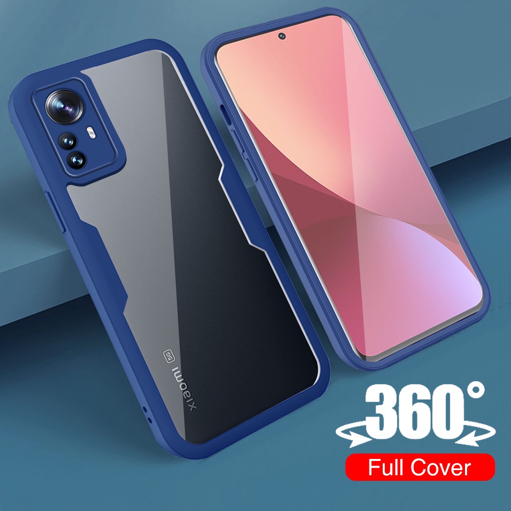 4TH 360° Double-Side Anti-Fall Protect Shell Front+Back Shockproof Case For xiaomi 13T 12T 11t mi13T pro mi13tpro