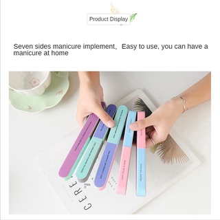 Double-sided nail file