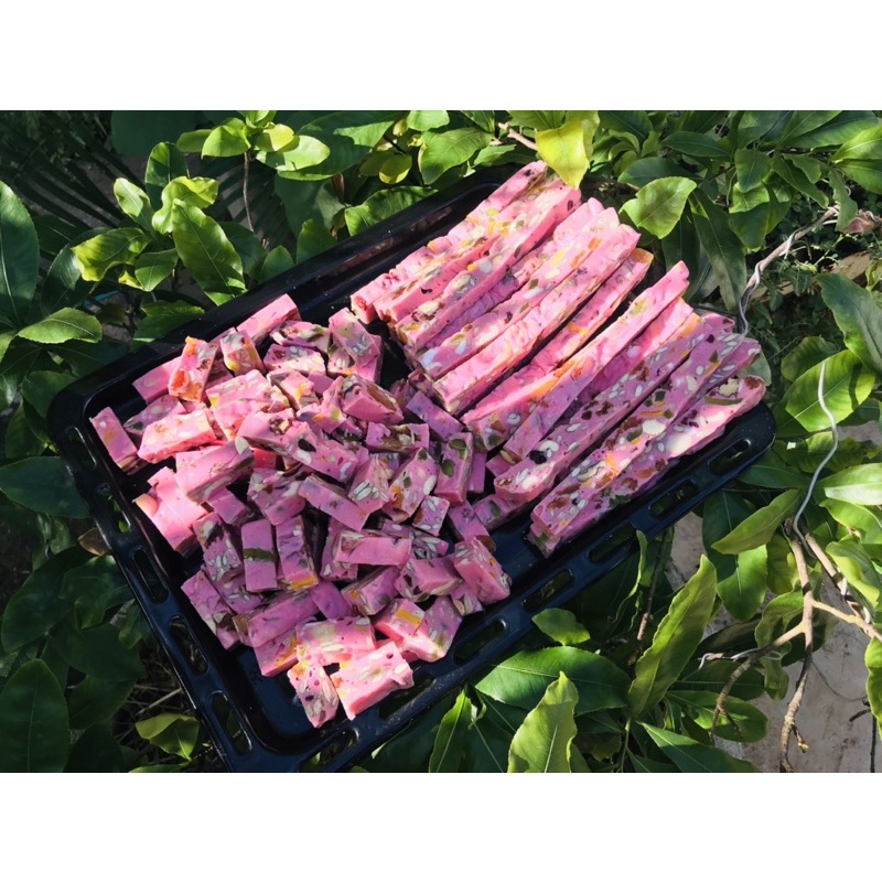 250gr kẹo nougat vị dâu tây