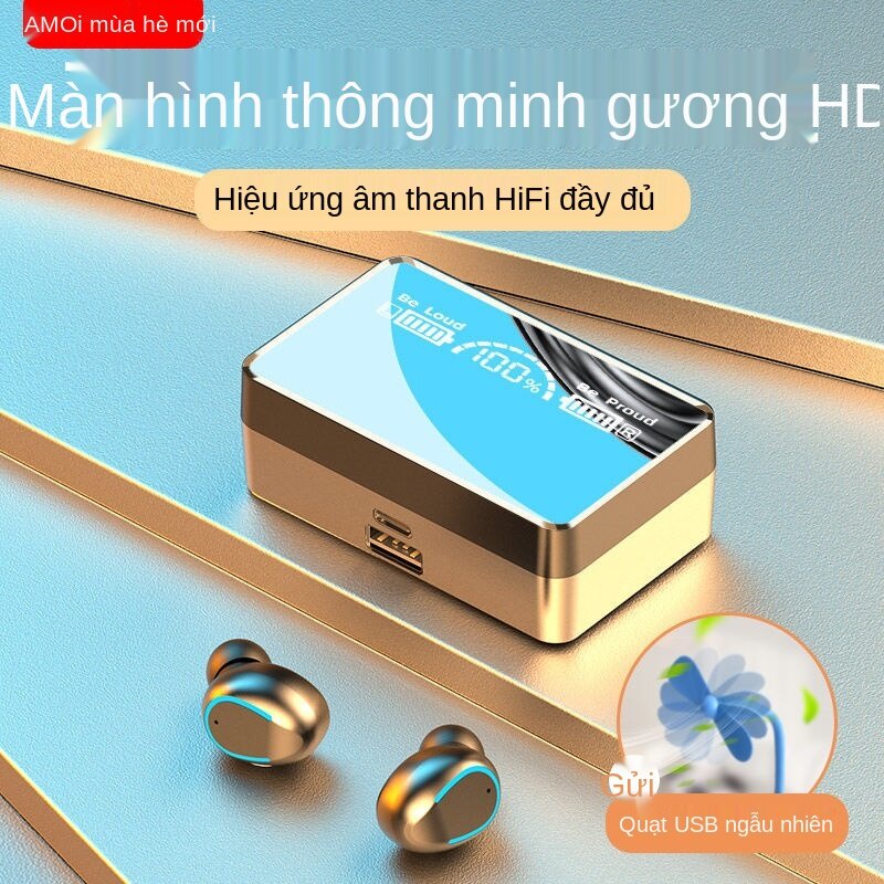 Mùa HèJMThực Sự Không Dây Bluetooth Tai Nghe Thể Thao In-ear Chờ Lâu