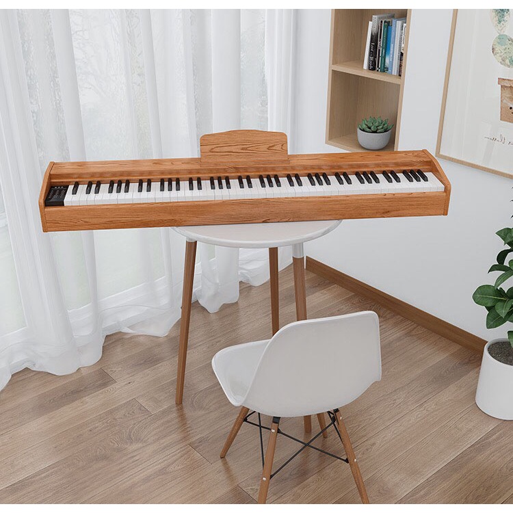 Đàn Piano Điện Tử Cao Cấp 88 Phím Có Pedal Âm Thanh Chuẩn Dành Cho Người Lớn Và Trẻ Em
