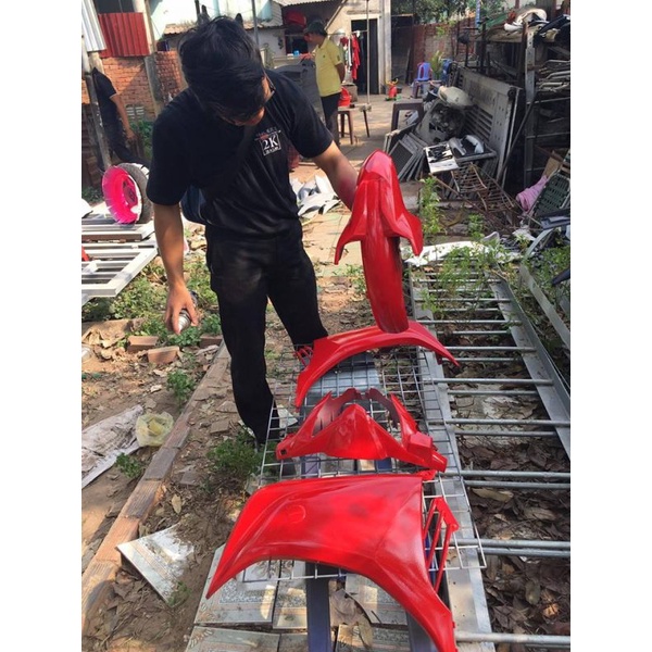 Sơn Samurai sơn xịt xe máy 15/23 MÀU ĐỎ NỔI BẬT