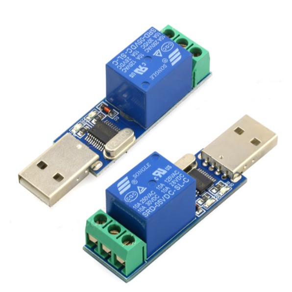 Module relay 1 kênh USB Serial Port