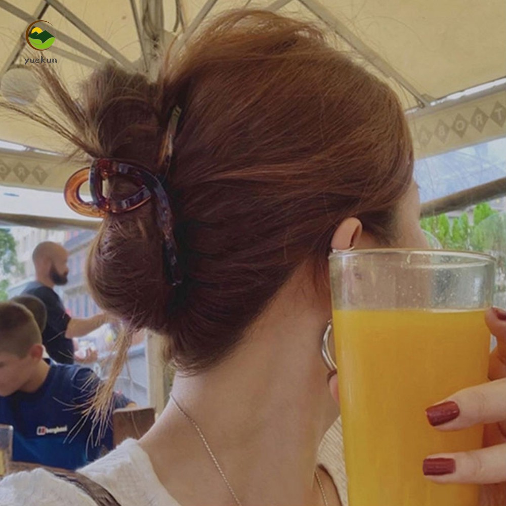 Kẹp Tóc Trong Suốt Thời Trang Dành Cho Nữ