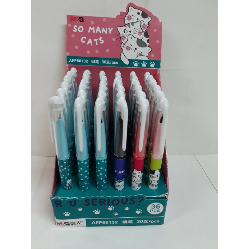 Bút máy ngòi trơn M&G 60131, 60132, 60133 hàng chính hãng - giao màu ngẫu nhiên