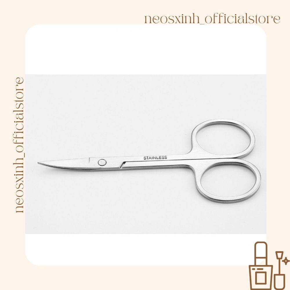 Kéo Tỉa Chân Mày 3 Màu Bằng Thép Không Gỉ - Neosxinh Nails