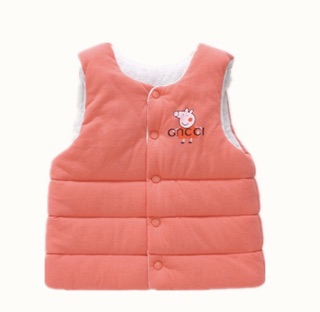 Áo gilê cotton mặc 2 mặt