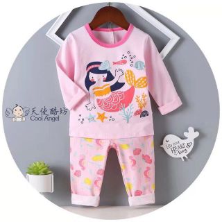 Quần áo trẻ em-Đồ bộ xuất hàn cho bé trai và gái cao cấp( màu ngẫu nhiên)