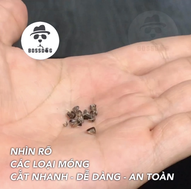 (SHlP 2H) Kìm cắt móng chó mèo| Đèn chiếu tuỷ, cắt nhanh an toàn | BossDog