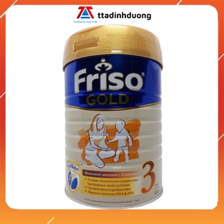 [Date 2022] Sữa Friso Gold Nga Số 3 Lon 800g Cho Bé Từ 12-36 Tháng Tuổi Hàng Nội Địa